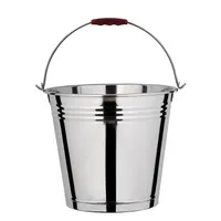 Balde de água balde de aço inoxidável, 6l-20l, refrigerador de água, balde com tampa