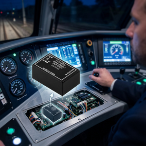 10W ±<b>5V</b> Dual Output DC DC Converter EN50155 Compliance for Railway & Industrial Automation Ultra Wide 8.5~160VDC Input - Product Image 1