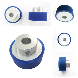 Custom Heat And Cold Resistant Polyurethane Coating Roller Wheel Rubber Roller