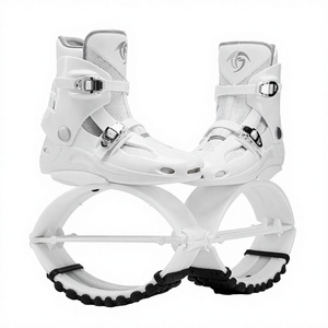 Nouvelles bottes de saut Kangaroo pour filles, collection automne, série Gen II, blanc et gris, 2026 - Product Image 3