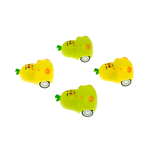 Juguete de Coche de Fricción con Forma de Pera de <span class=keywords><strong>Dibujos</strong></span> <span class=keywords><strong>Animados</strong></span> para Niños, Vehículo de Juguete Novedoso con Diseño de Frutas, Serie Familiar de Frutas, Paquete a Granel al por Mayor - Product Image 6