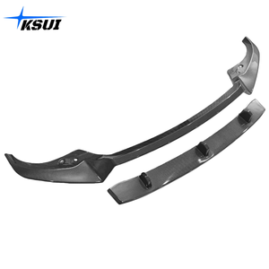 شفة أمامية بتصميم MP لسيارة BMW X7 G07 <span class=keywords><strong>M</strong></span> Sport، واقي سفلي للسيارة، لوح حماية، طقم هيكل السيارة، شفة أمامية كربونية للمصد - Product Image 2