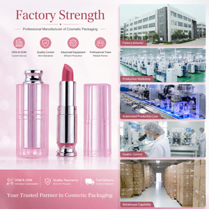 ลิปสติกสีชมพูหรูหราแบบ Private Label พร้อมโลโก้สั่งทำ บรรจุในหลอดทรงนาฬิกาทรายสีเงิน เนื้อแมทกำมะหยี่ ผลิตภัณฑ์วีแกน รับผลิตแบบ OEM - Product Image 6