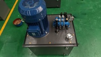 Nouvelle unité de puissance hydraulique 5,5 kW 400 V 380 V à commande manuelle bidirectionnelle avec roulement à rouleaux haute pression pour le test des cylindres HAOYUAN