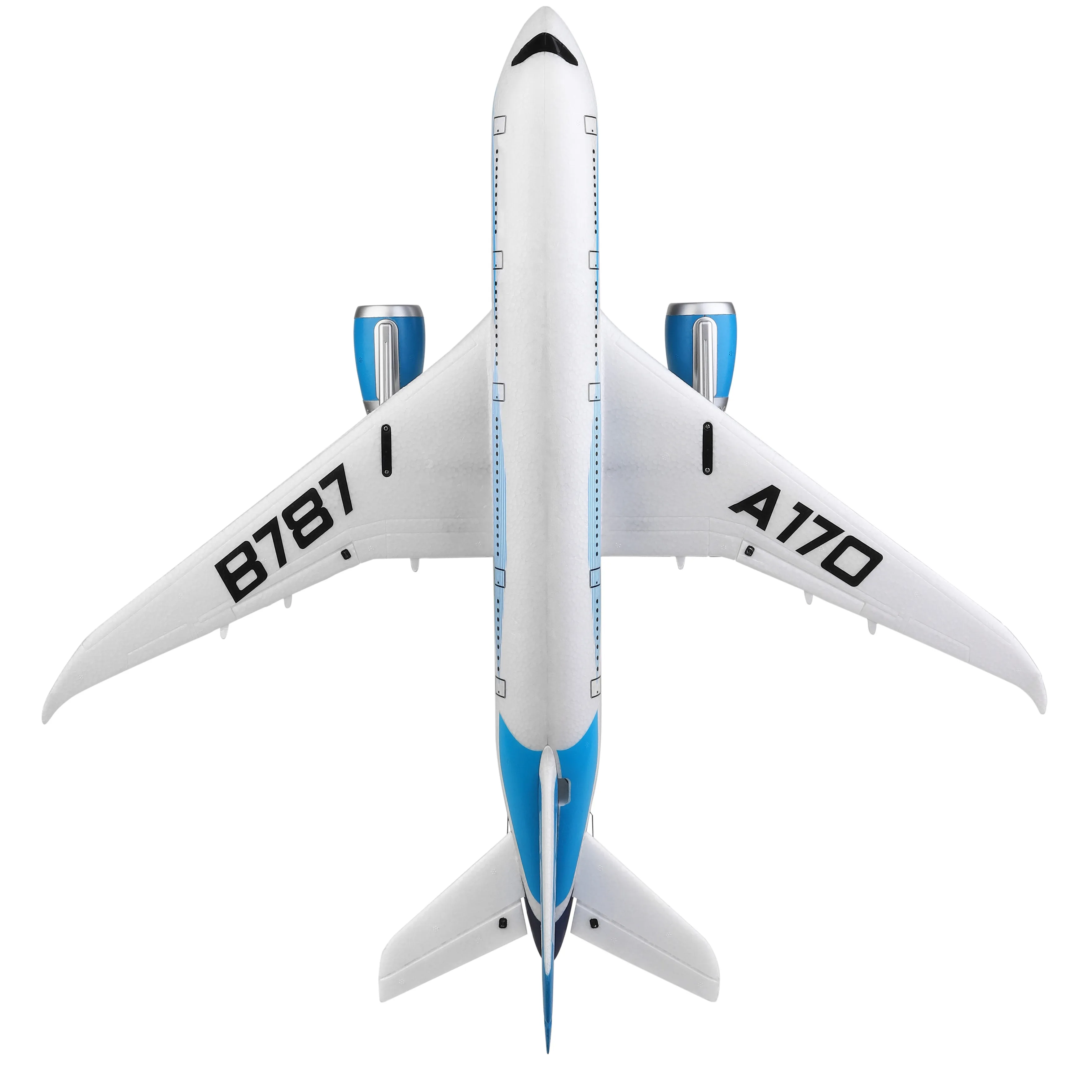 WL toys A170 similarity Boeing 787 3D/6G detachable remote control airplanes glider 2.4G Double 1109 Brushless Motor