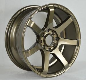 PCD <span class=keywords><strong>Te37</strong></span>ล้อหลังการขายพร้อมเว้า Jant ทรายบรอนซ์1143เหมาะสำหรับรถแข่งญี่ปุ่นขนาด15 16 17พร้อมล้อ Pcd - Product Image 4