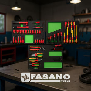 Fasano ชุดเครื่องมือซ่อมรถ FG 100 AS56ชุดเครื่องมือซ่อมมืออาชีพสำหรับการบำรุงรักษายานยนต์ - Product Image 2