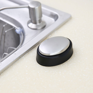 Savon ovale en acier inoxydable, savon désodorisant rond en métal, grande taille avec base, élimine les odeurs de poisson et autres odeurs, vente en gros. - Product Image 1