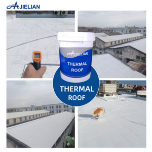 Pintura de Aislamiento Térmico Reflectante del Calor Solar Antioxidante de Suministro Directo de Fábrica AJIELIAN para Techos Metálicos - Product Image 3