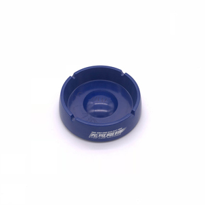 Accessoire pour cigarettes, design personnalisé, logo personnalisé, cendrier rond en mélamine moderne de 10 cm, passe au lave-vaisselle, cadeau promotionnel - Product Image 2