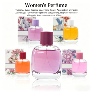 Perfume en Aerosol Ecológico de Larga Duración para Mujer, 100 ml, en Botella - Product Image 1
