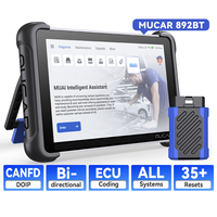 MUCAR 892BT Scanner OBD2 pour tablette alimenté par l'IA, codage ECU système complet, CANFD DoIP, plus de 35 services, outils de diagnostic automobile multi-marques