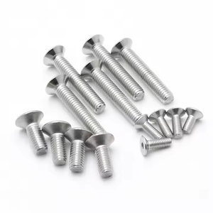 Tornillos de Cabeza Plana Hexagonal DIN7991 M1.6 M2 M2.5 M3 M4 M5 M6 M8 M10 A2-70 de Acero Inoxidable 304, Tornillos de Cabeza Avellanada - Product Image 3