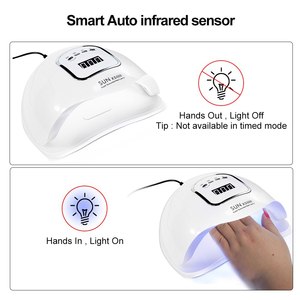 <span class=keywords><strong>Lampe</strong></span> à <span class=keywords><strong>manucure</strong></span> SUN X5 LED MAX, 45 LED, <span class=keywords><strong>lampe</strong></span> UV pour ongles, double longueur d'onde 365nm+405nm, pour le séchage du vernis à ongles, sécheuse à gel, garantie 1 an - Product Image 6
