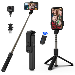 <span class=keywords><strong>L03</strong></span> pour Perche à <span class=keywords><strong>Selfie</strong></span> en Alliage d'Aluminium Tout-en-un avec Mini Lumière d'Appoint LED, Support et Trépied pour Appareils Photo et Électroniques - Product Image 3