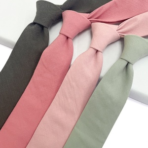 Bán Buôn Giá Rẻ Corbatas Verde Limon Rắn Hải Quân Bông Tie Nhiều Màu Sắc Kravat Tùy Chỉnh desidn Sang Trọng Rắn Màu Sắc Cà Vạt - Product Image 2