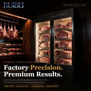 Refrigerador de maduración de carne con puerta de vidrio para restaurante comercial - Product Image 3