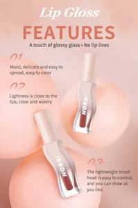 Cosméticos personalizados Brillo de labios Desnudo Mate Lápiz labial Impermeable Alto pigmento Etiqueta privada de larga duración Tinte de labios Terciopelo Esmalte de labios - Product Image 3