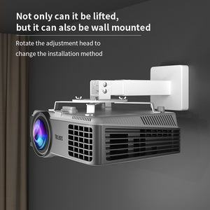 Soporte de Proyector 2 en 1 para Techo y Pared, Soporte de Aluminio Resistente para Proyectores Epson, XGIMI, Dangbei, JMGO, <span class=keywords><strong>LG</strong></span> - Product Image 3