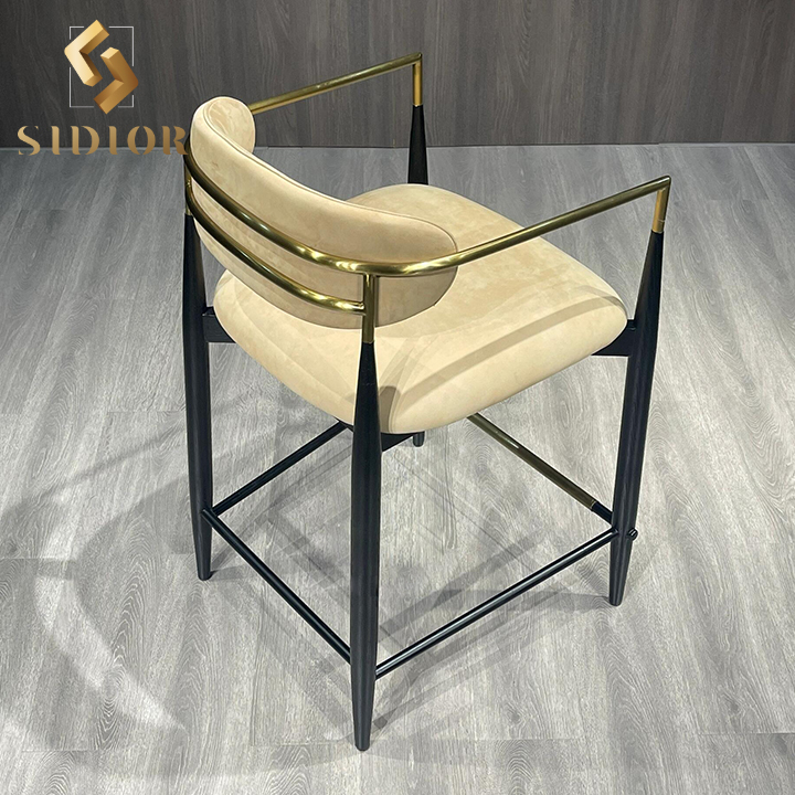 barstools counter height leather