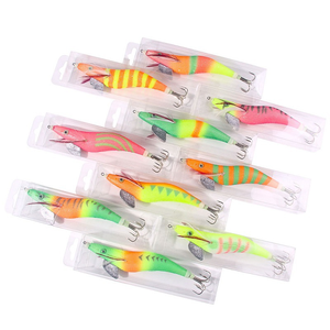 <span class=keywords><strong>4.0</strong></span> #   Señuelo Luminoso para Pesca de Calamar, Cebo de Camarón <span class=keywords><strong>Egi</strong></span> con Anzuelos de Corona, Señuelos <span class=keywords><strong>Egi</strong></span> Brillantes para Pesca Nocturna de Pulpo y Sepia - Product Image 6