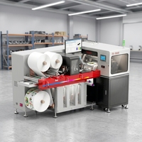 Impresora de etiquetas digital UV todo en uno de 350 mm con corte, laminación y troquelado, de rollo a rollo