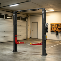 Hochwertige 4,2T/4,5T Gantry Zweisäulen-Hebebühne mit Hydraulik und Elektrischem Entriegelungssystem für die Autoreparatur