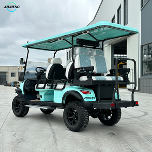 Lusso 72V fuoristrada elettrico Golf Cart Utility Club Car 4-6 posti nuova condizione certificata EEC Buggy Carro De Golf - Product Image 5