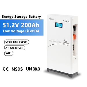 Batterie lithium verticale MECC MECC-51.2-200-2 51.2V 200AH 10KWH, 6000 cycles, BMS intelligent intégré, certifiée usine pour l'énergie solaire - Product Image 6