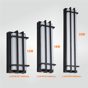 Lampada da Parete per Esterni LED Architettonica Quadrata in Alluminio IP65 per Esterni di Edifici e Paesaggi - Product Image 3