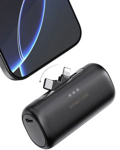 พาวเวอร์แบงค์ขนาดเล็กน้ำหนักเบา 5000mAh ชาร์จเร็ว พกพาสะดวก เหมาะสำหรับการเดินทางประจำวัน - Product Image 1