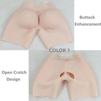 Culotte de contrôle en silicone pour femmes sous-vêtements de fesses rembourrés avec amélioration des hanches artificielle gros cul Shaper pour les filles