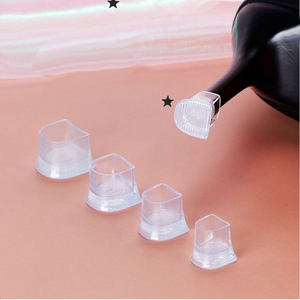 Taglia più grande 16MM tacco alto protettore tacco riparazione calotte silenziatori tacco alto per scarpe da donna su erba - Product Image 5