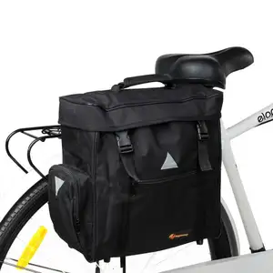 Rightway กระเป๋าท้ายรถจักรยาน14ลิตร,กระเป๋าด้านหลังรถจักรยานเสือหมอบกระเป๋าเดินทางสำหรับกระเป๋าเดินทางด้านหลังจักรยาน