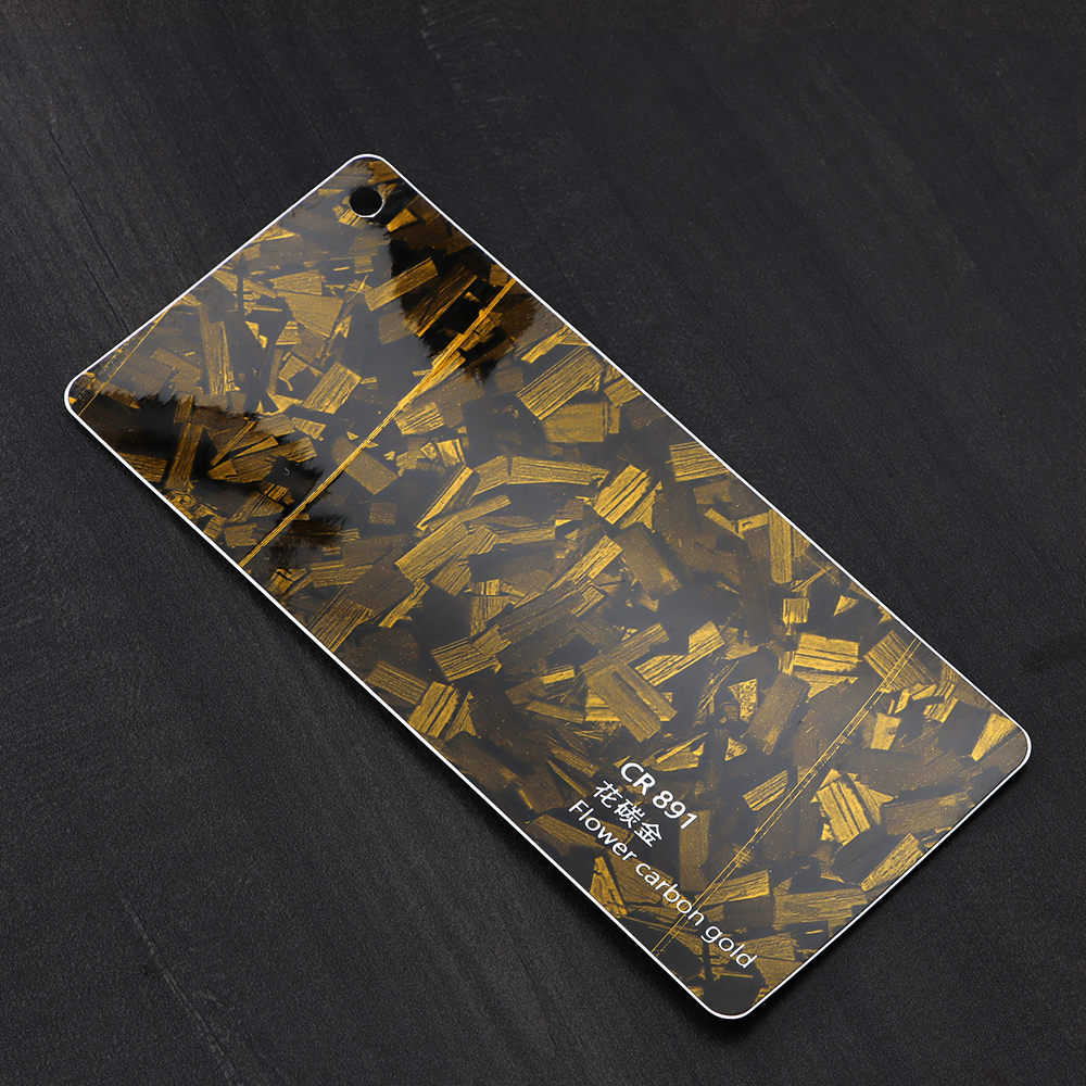 Flower carbon gold