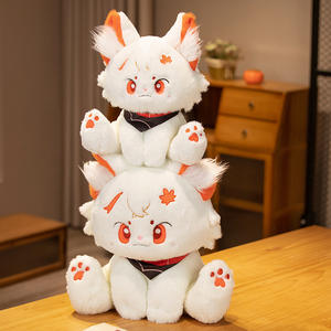 <span class=keywords><strong>Genshin</strong></span> Impact Manyo Chat Animation Oreiller PP Coton Rempli Périphériques de Jeu Anime Peluche Poupée Enfants Cadeau - Product Image 2