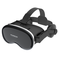 Ventes chaudes 2026 Lunettes de réalité virtuelle 3D polarisées G10 avec écouteurs HIFI Boîte VR pour écrans de 4,7 à 6,7 pouces IOS et Android Casque VR