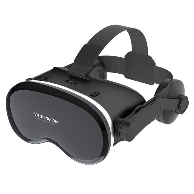 2026 Hot Sales G10 Polarized 3D Virtual Reality Glasses With HIFI Headphones VR Box for 4.7-6.7 Inch IOS and Android VR Headset