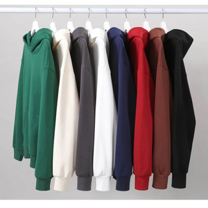 Sweat-shirts et pulls à capuche en polaire surdimensionnés unisexes pour l'hiver 2025, avec logo personnalisé imprimé - Product Image 4