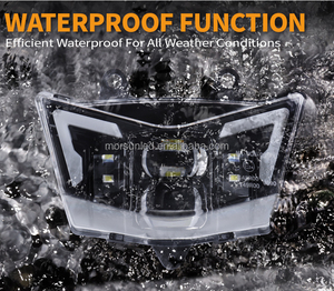 E-Mark LED Faro de motocicleta para <span class=keywords><strong>Kawasaki</strong></span> KMX KX KLX KLR KLE ZZR KDX 110 125 140 250 <span class=keywords><strong>300</strong></span> 450 650 WR <span class=keywords><strong>Motocross</strong></span> Dirt Bike - Product Image 5