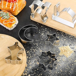 Yosen Cartoon Star Shape Frame Stainless Steel <b>Cookie</b> Mold Plaque Fondant <b>Cutter</b> Eco-Friendly Dishwasher Microwave Oven Safe - Product Image 3