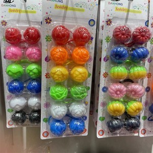 BELLEWORLD Beaded 30-40mm Ball Elastic Hair Ties Cute Ponytail Bobbles for <strong>Toddler</strong> Girls Kids Hair Accessories - Product Image 3