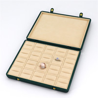 Plateau de bracelet/présentoir personnalisé, 100 pièces, plateau multifonction pour bijoux, pendentif, anneau avec couvercle