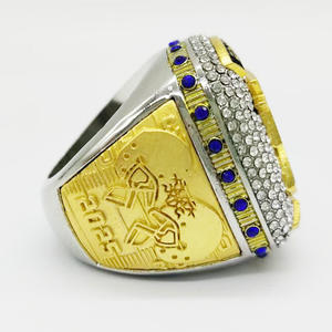 2025 Fantasy Football Ring Personnalisation Usine Blanc, Exquis & Unique Alliage Mode Design Géométrique - Product Image 4