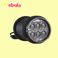 NEBULA Répartiteur DMX isolé 3 broches 5 broches 1 entrée 6 sorties Amplificateur de console DMX