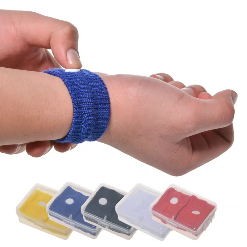 Anti Nausea Wrist Click Press Wristbands Carsickness Seasick Anti Motion Sickness Motion Sick Wrist Bands