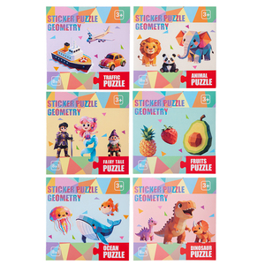 Mon premier livre de <span class=keywords><strong>stickers</strong></span> à peindre pour les loisirs créatifs, cadeaux d'anniversaire, jouets de voyage (avion, voiture), livre de <span class=keywords><strong>stickers</strong></span> réutilisable pour enfants garçons et filles - Product Image 2