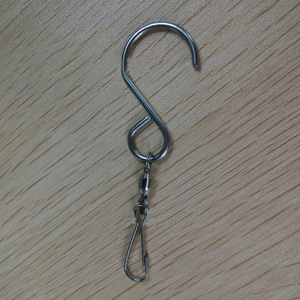 QG Metal Cyclone <b>Hooks</b> 22mm Stainless Steel Wind-Driven <b>Hook</b> For Billboard And Windmill Use - Product Image 2