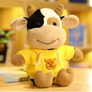 Cadeaux pour étudiants 2025 : Nouvelle peluche mignonne Vache <span class=keywords><strong>Hobbit</strong></span> tachetée, Poupée cadeau du zodiaque pour étudiants et étudiantes - Product Image 5