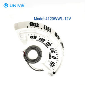 UNIVO indikator sudut Boom Manual, Inclinometer -30 ° ~ 90 ° -45 hingga + 82 ℃ untuk derek Boom dipasang truk angkat udara - Product Image 2